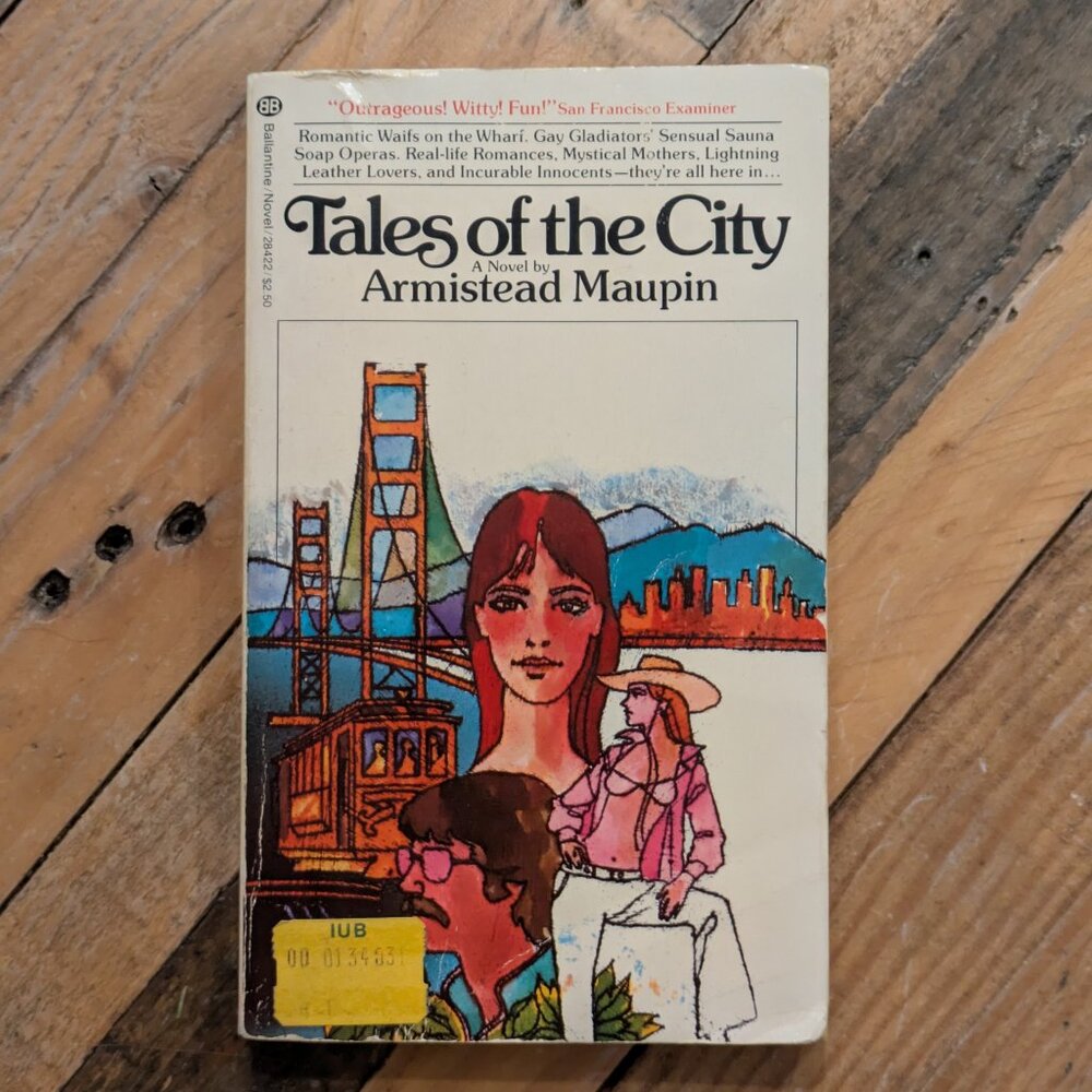 Tales of the City Armistead Maupin RARE Vintage Paperback Ballantine